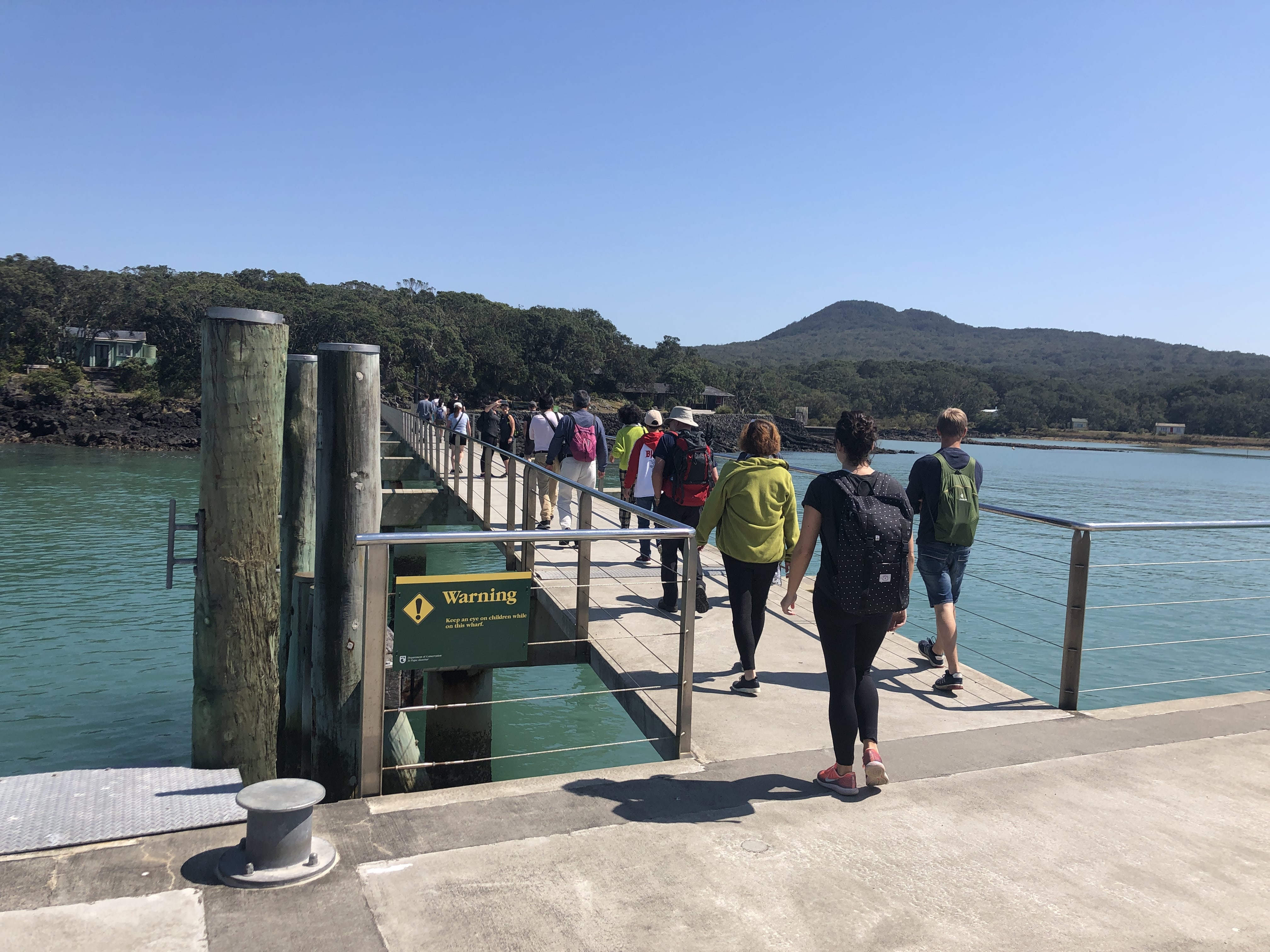 ランギトト島 船着場