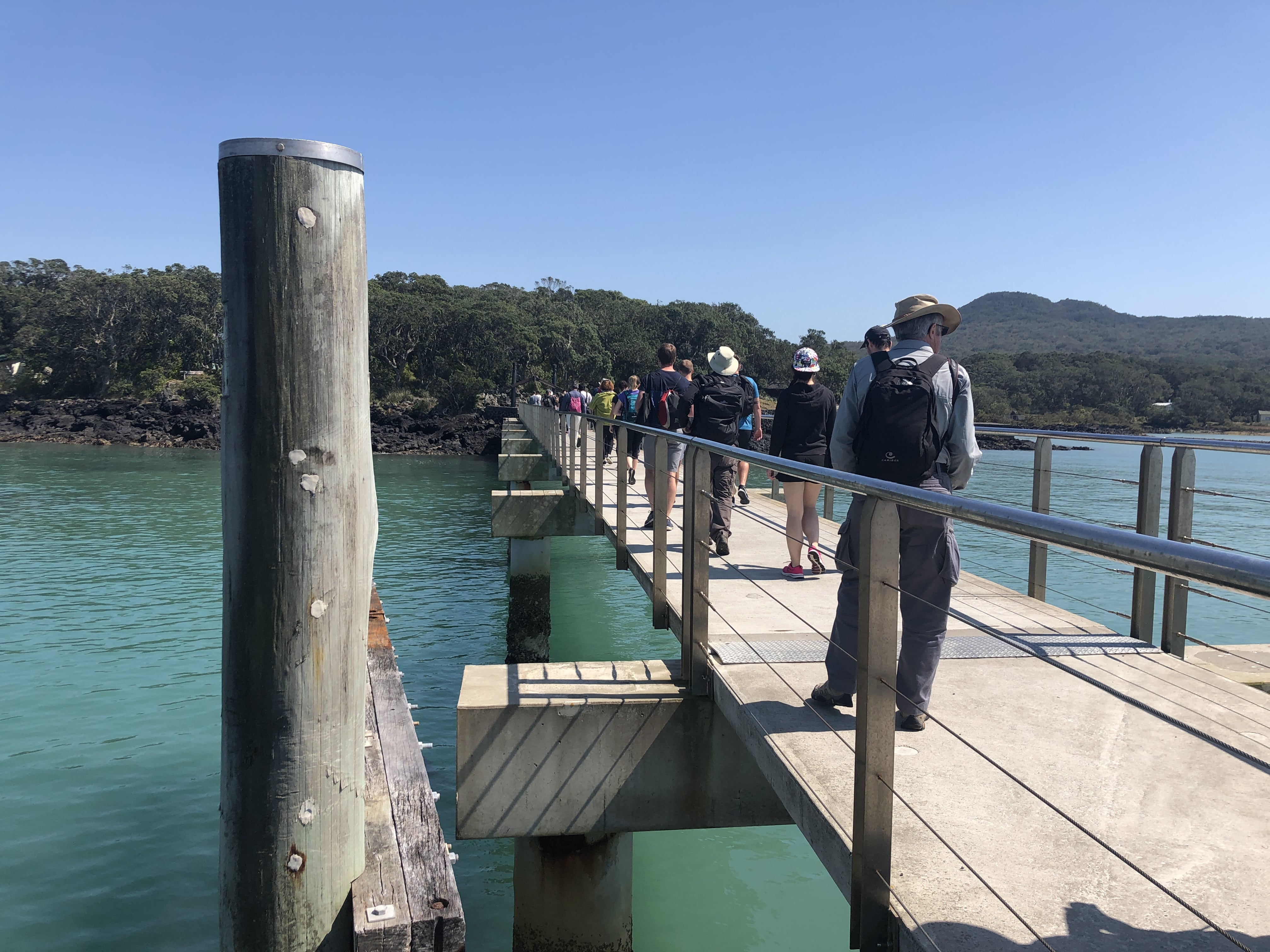 ランギトト島 船着場
