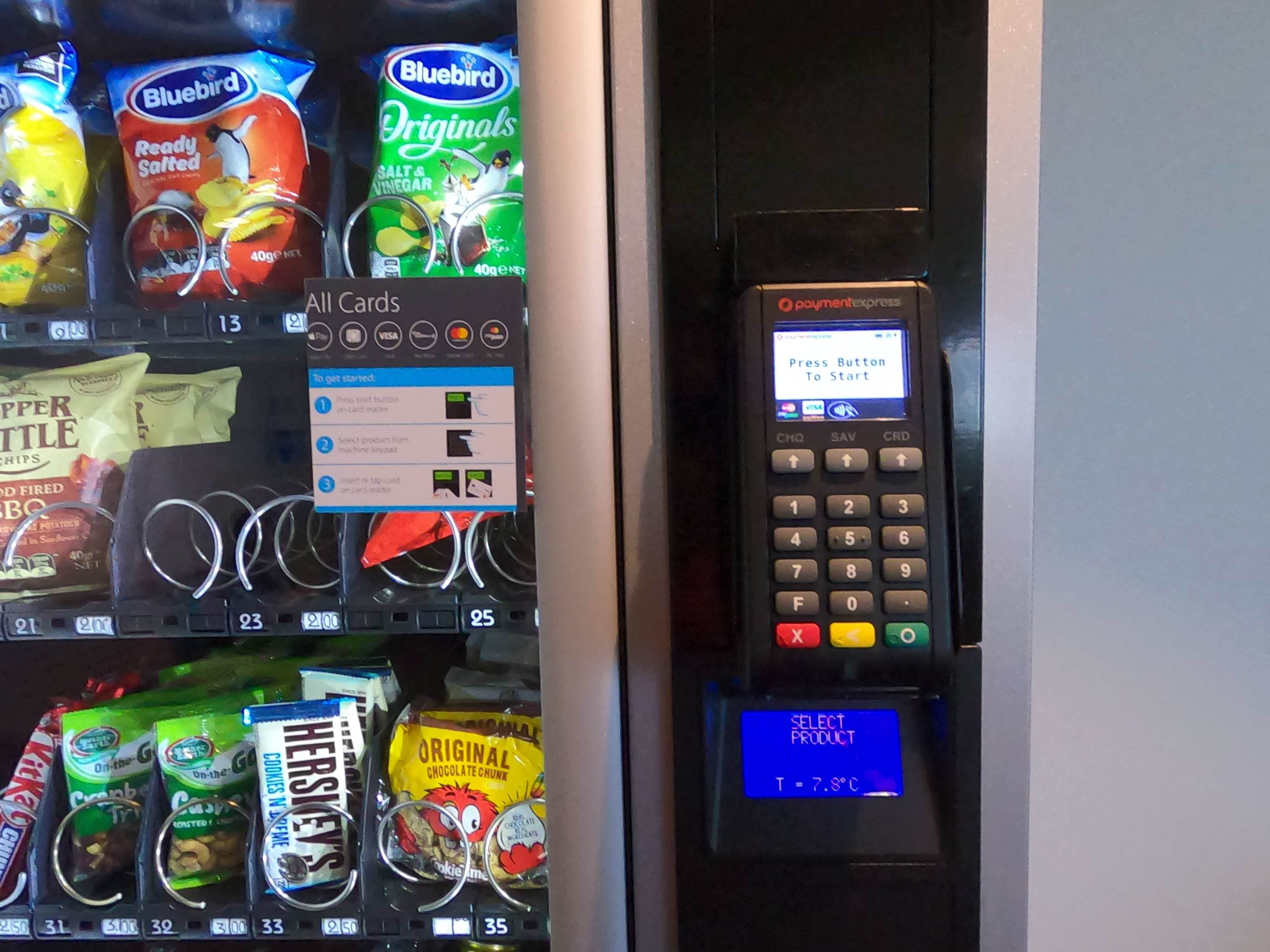 YHA Lake Tekapo 自動販売機