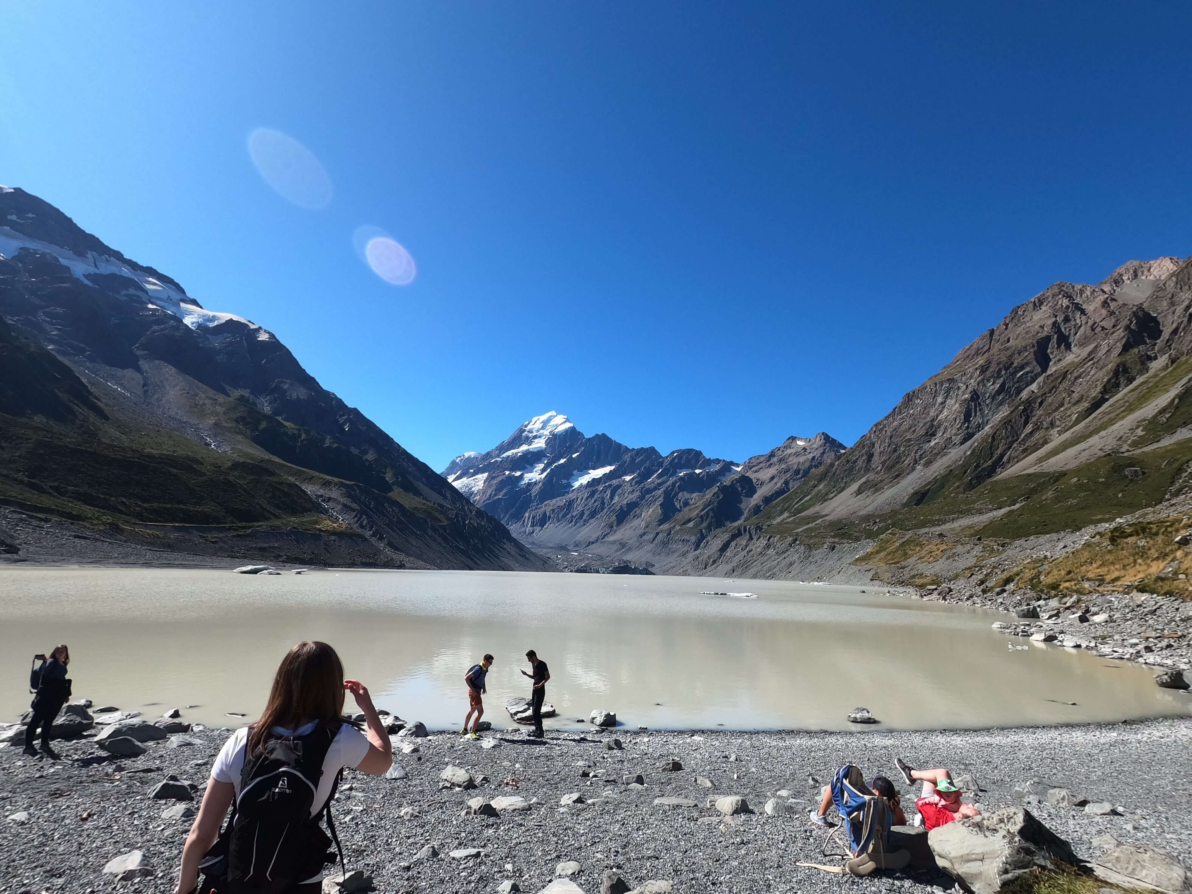 フッカーバレーコースのゴール