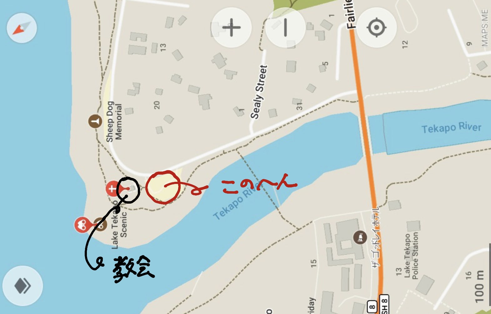 テカポ 絶景ポイント