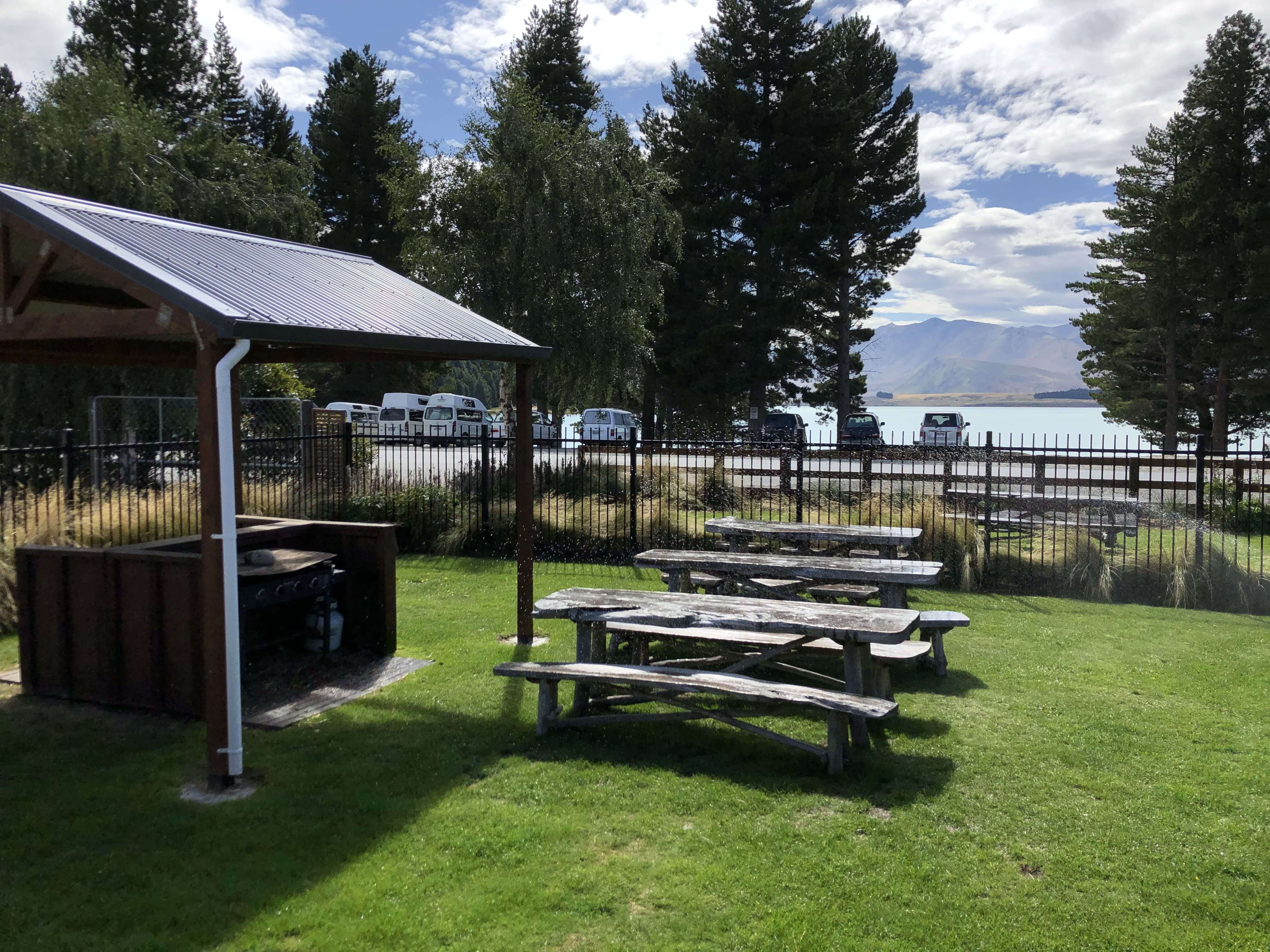 レイクフロント 庭の写真