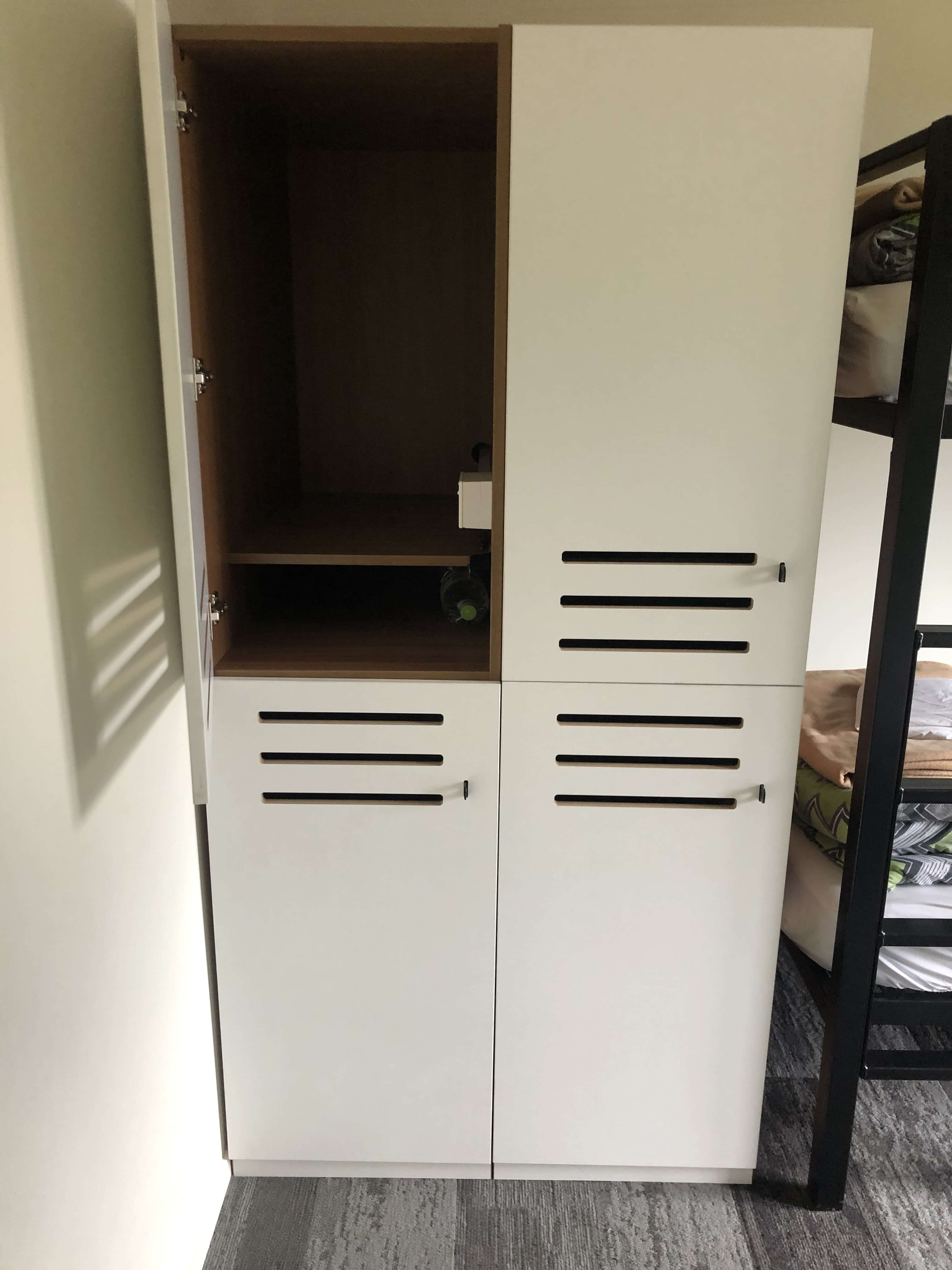 YHA Lake Tekapo お部屋 ロッカー