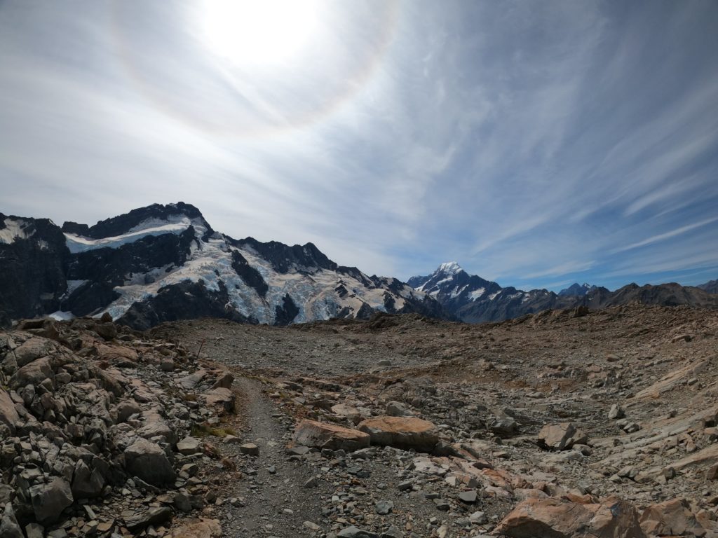 ミューラーハット　頂上