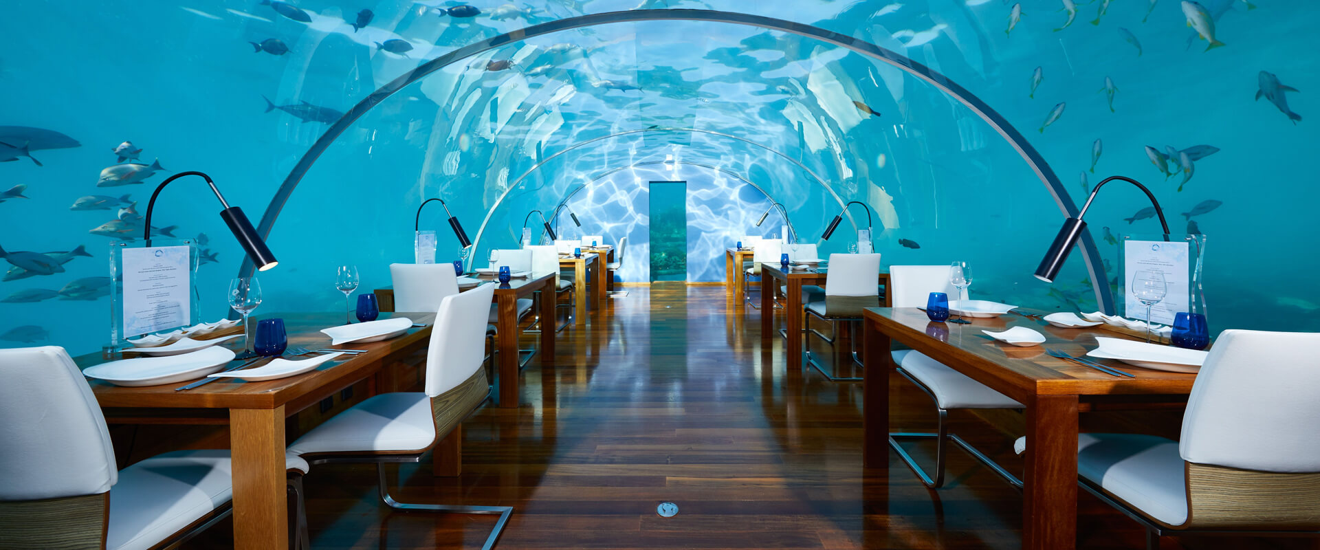 Ithaa Undersea restaurant / コンラッド ランガリ アイランド