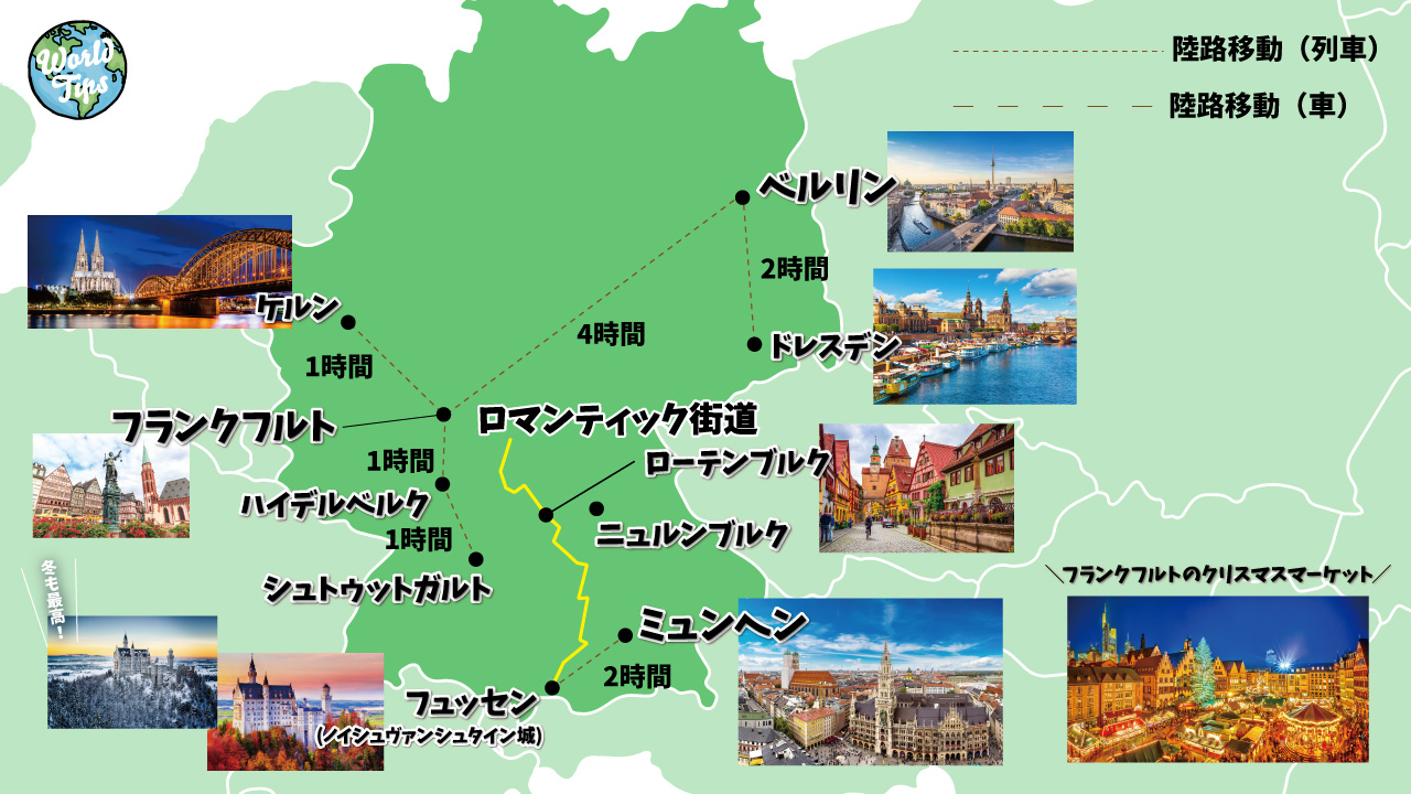 ドイツ　ロマンティック街道