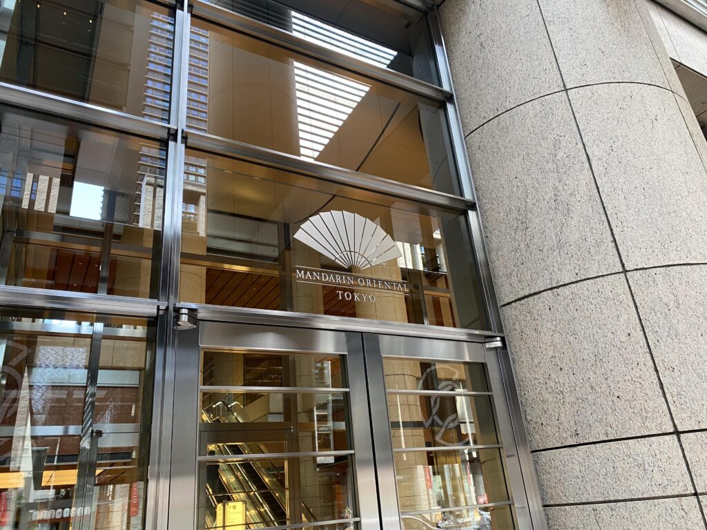 マンダリンオリエンタル東京,エントランス