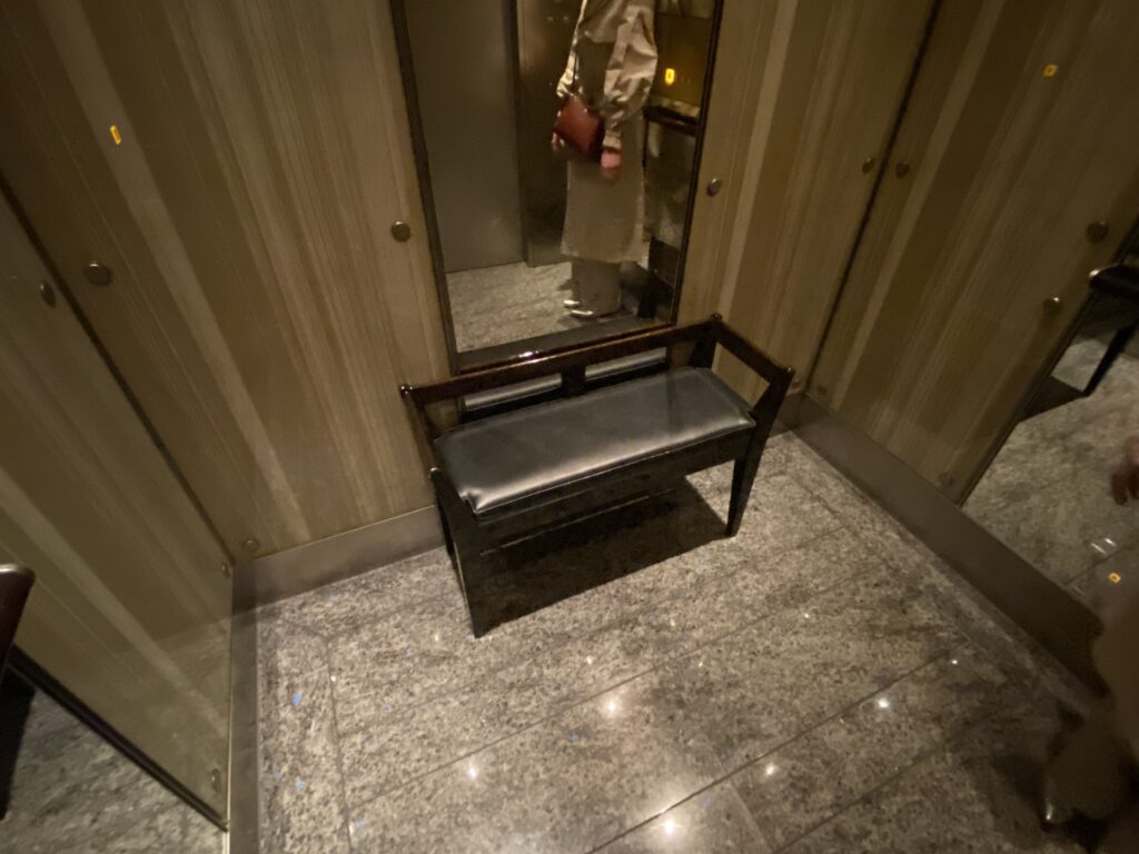 マンダリンオリエンタル東京,エレベーター