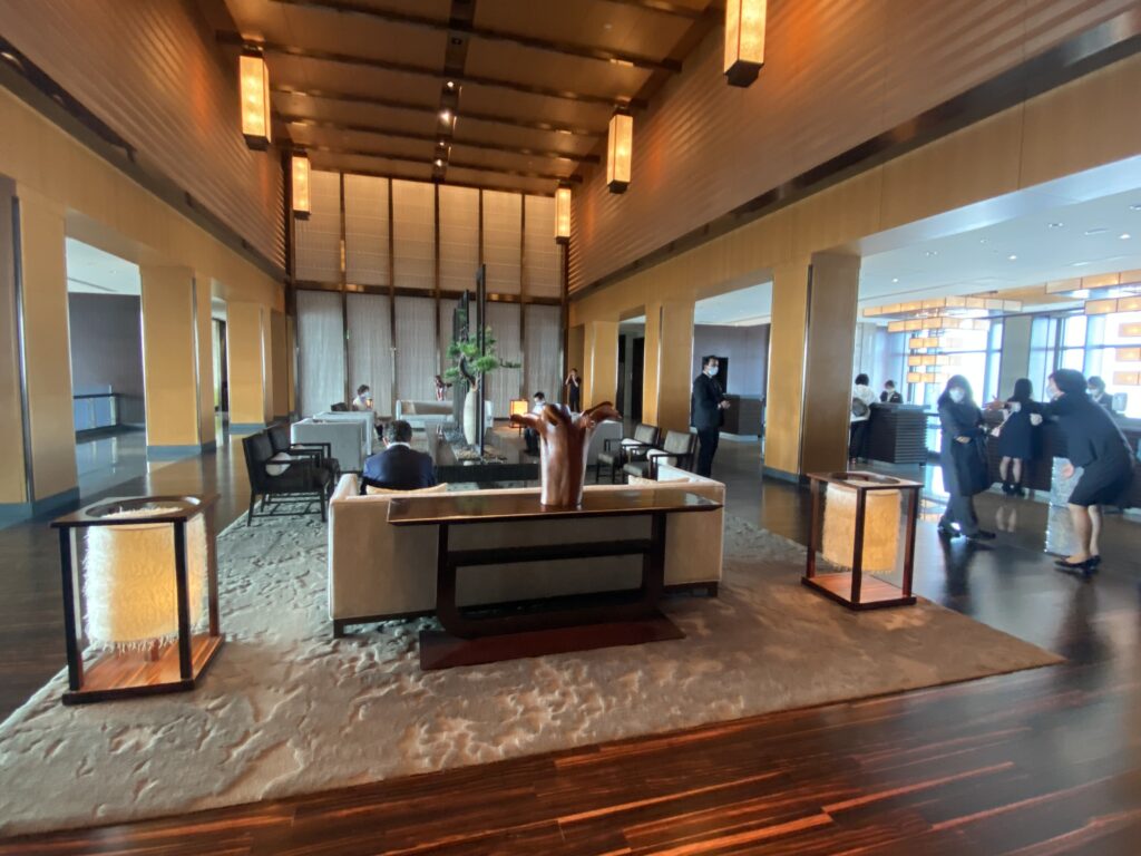 マンダリンオリエンタル東京,レセプション