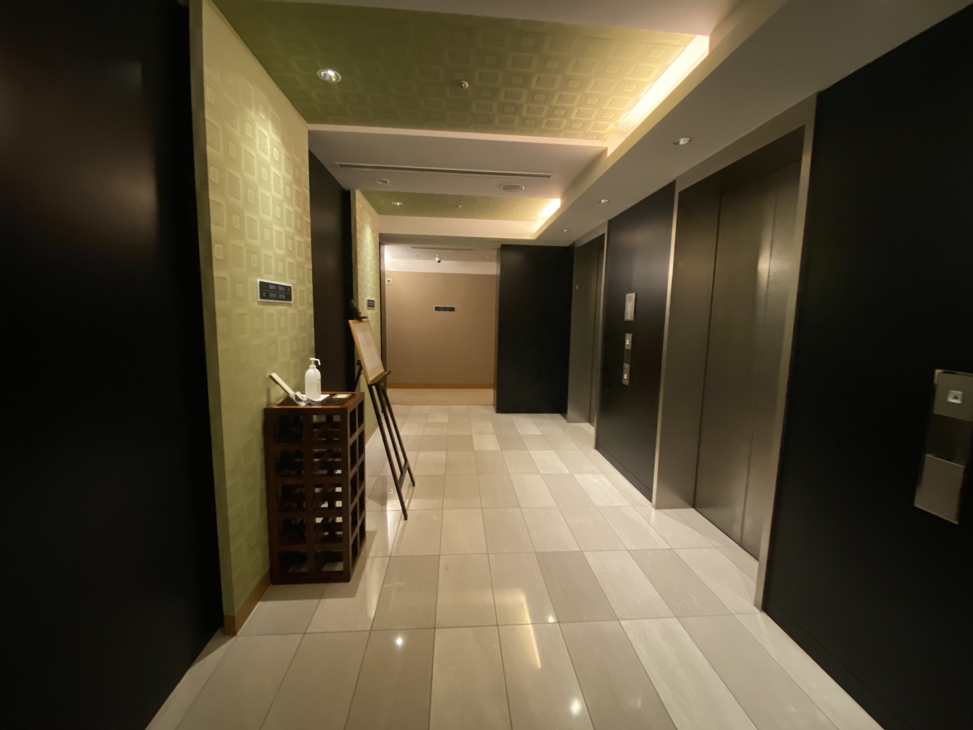 マンダリンオリエンタル東京,廊下