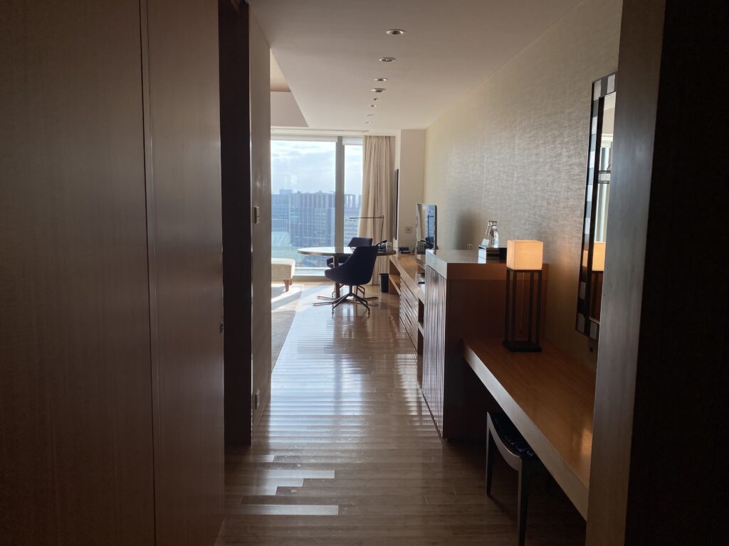 マンダリンオリエンタル東京,シャワールーム