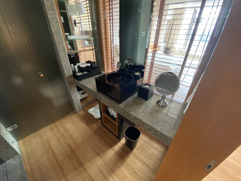 マンダリンオリエンタル東京,シャワールーム