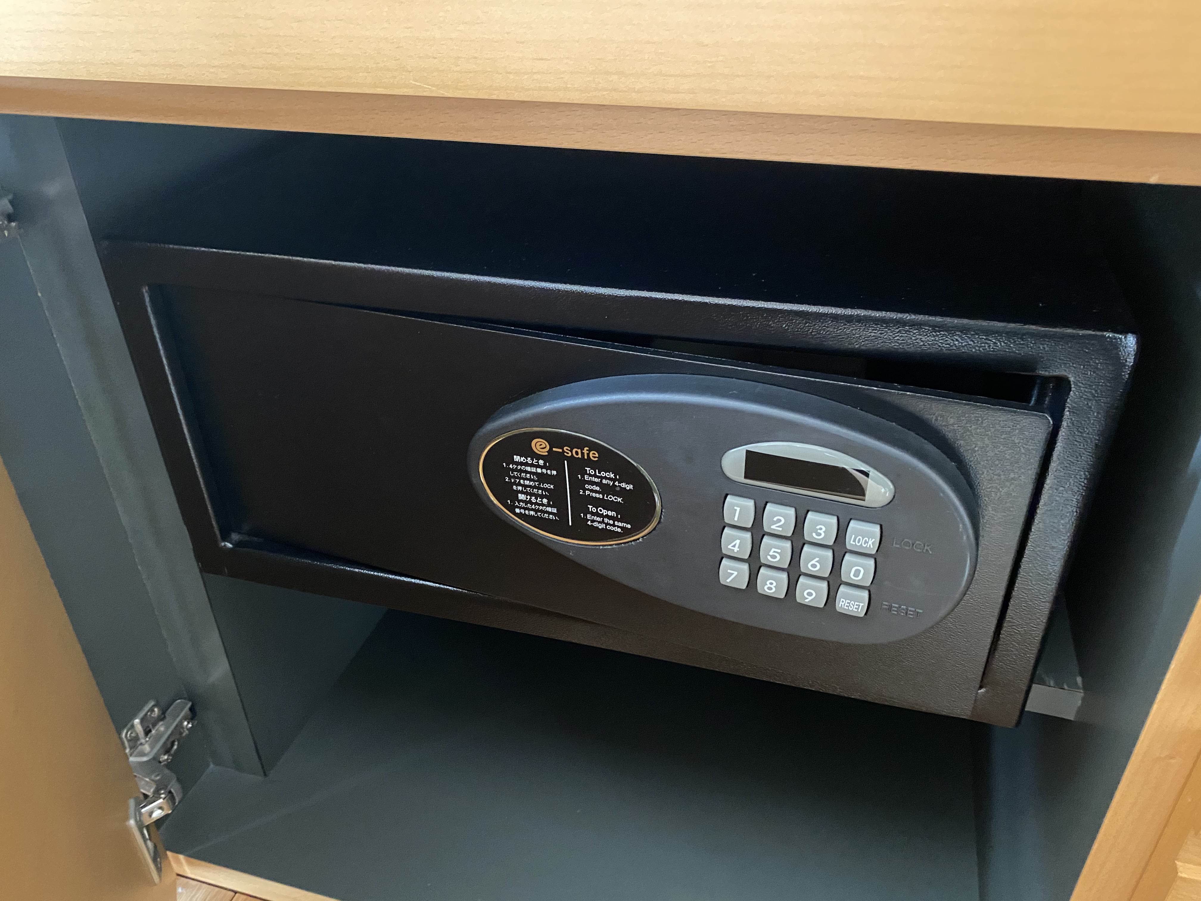 マンダリンオリエンタル東京,金庫