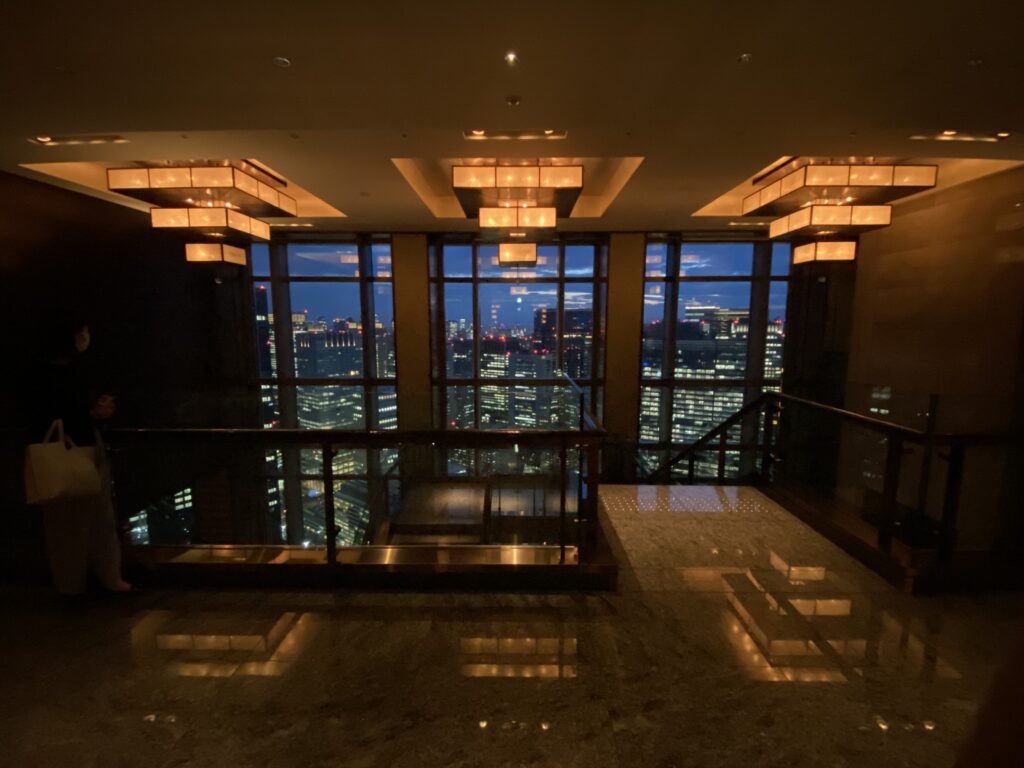 マンダリンオリエンタル東京,レセプション