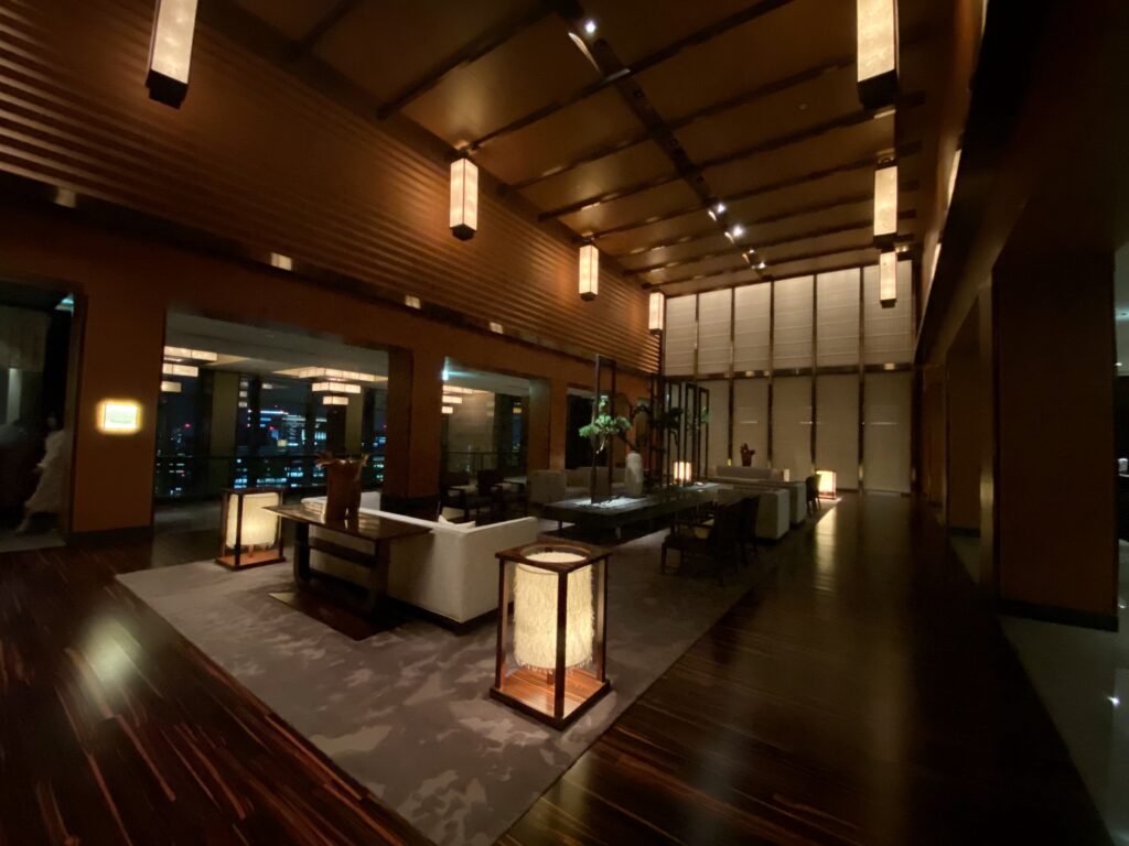 マンダリンオリエンタル東京,レセプション