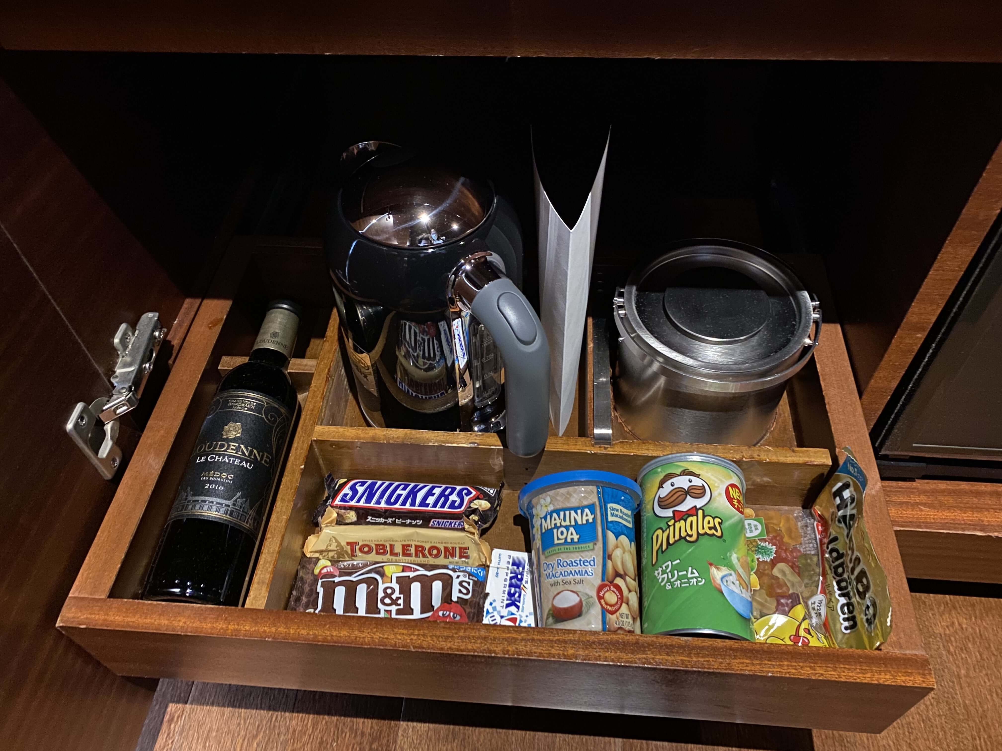 グランドハイアット東京 ミニバー