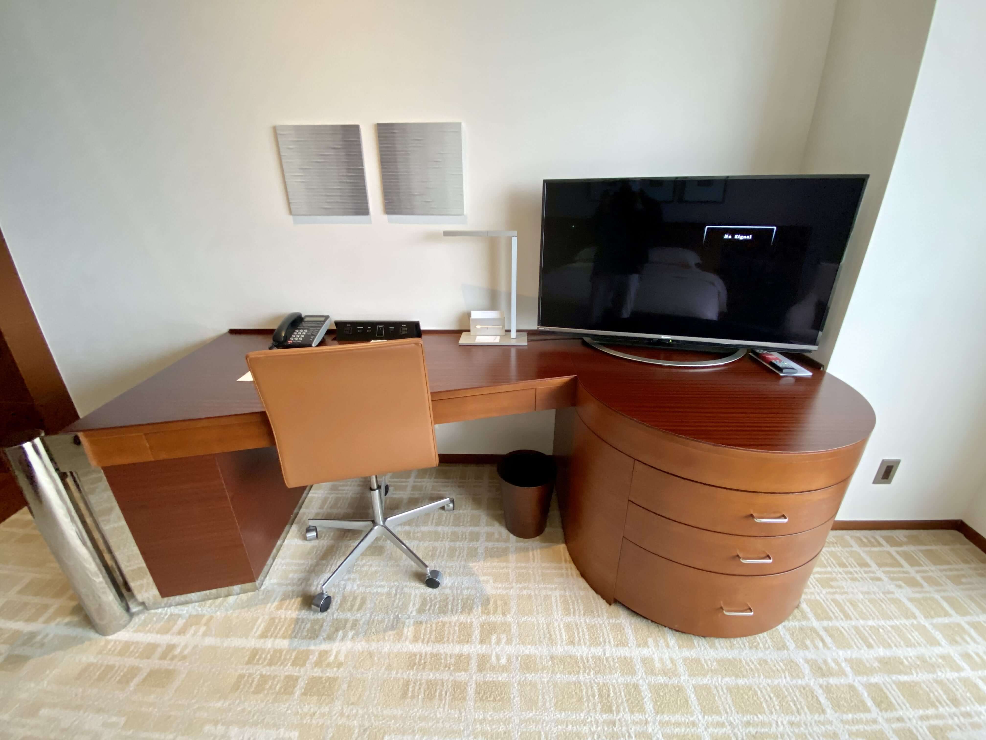 グランドハイアット東京 デスク