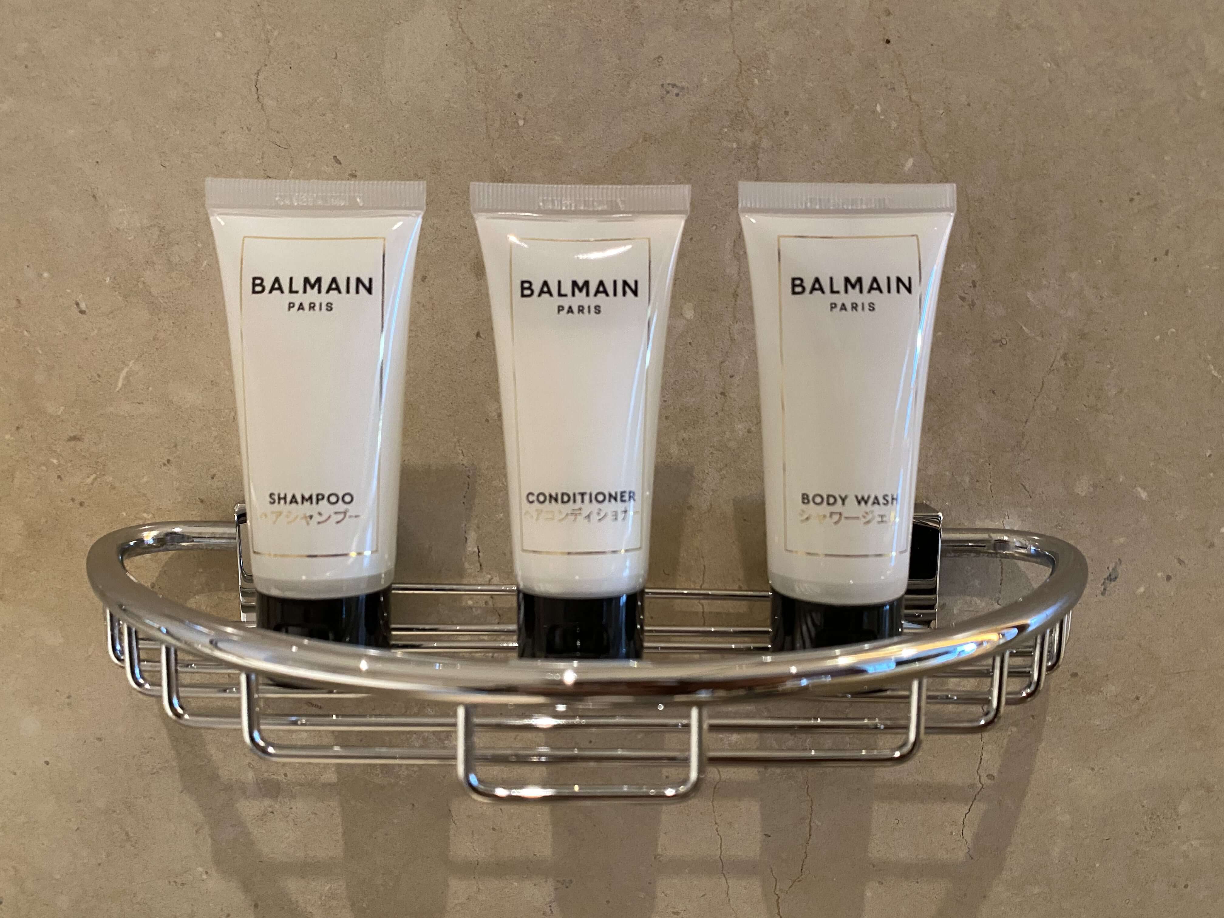 BALMAINのアメニティ