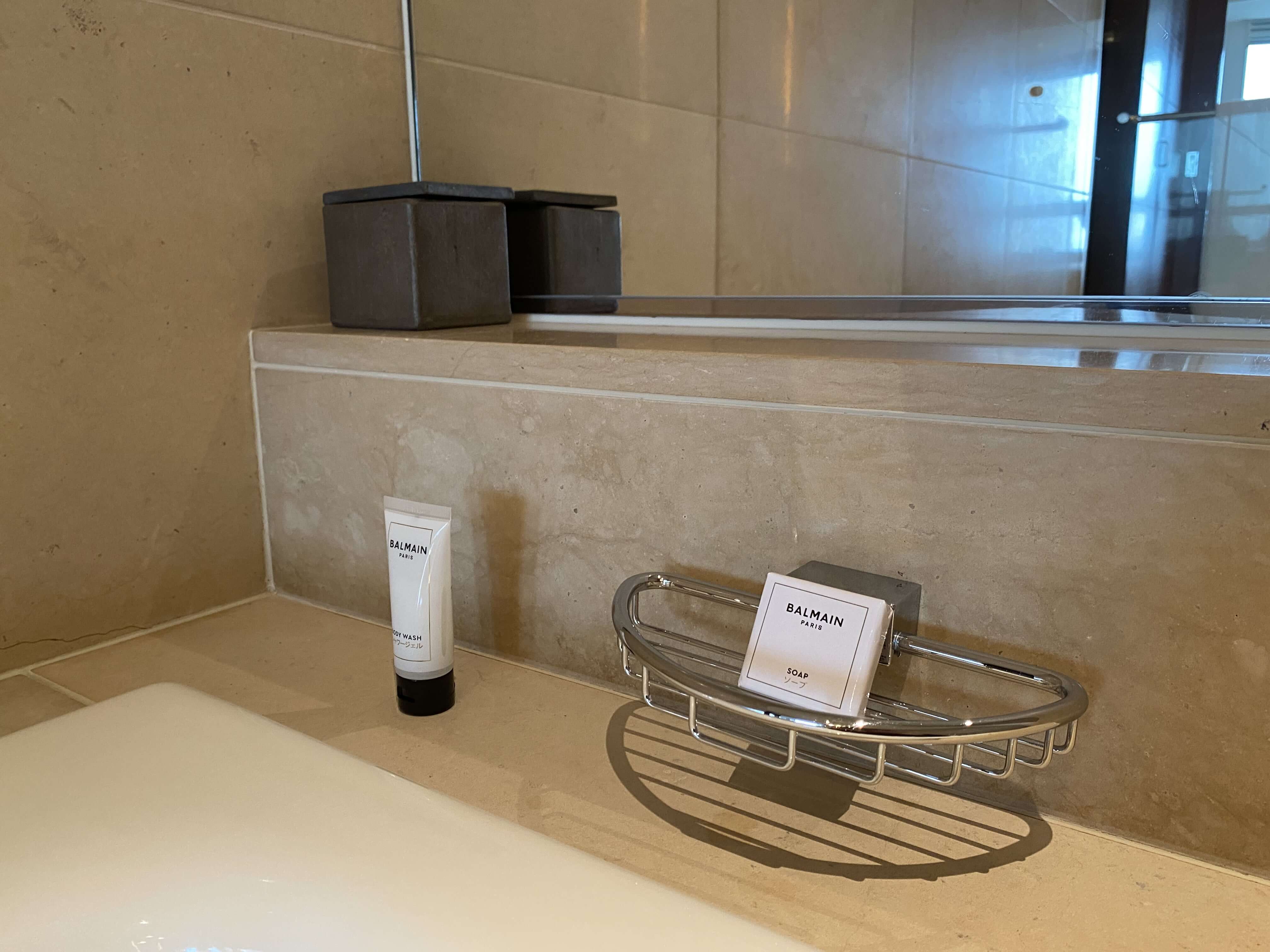 グランドハイアット東京 バスタブ横