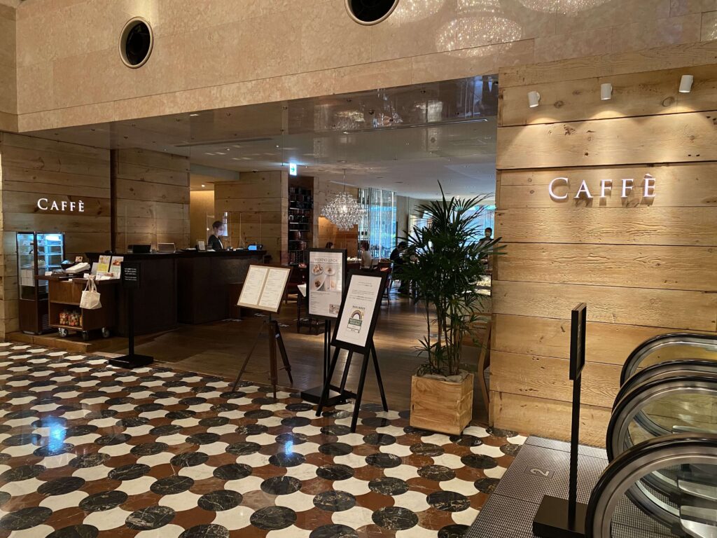 ハイアットリージェンシー東京,カフェ外観